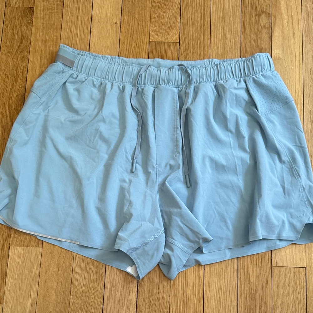 Lululemon Men’s Light Blue Shorts